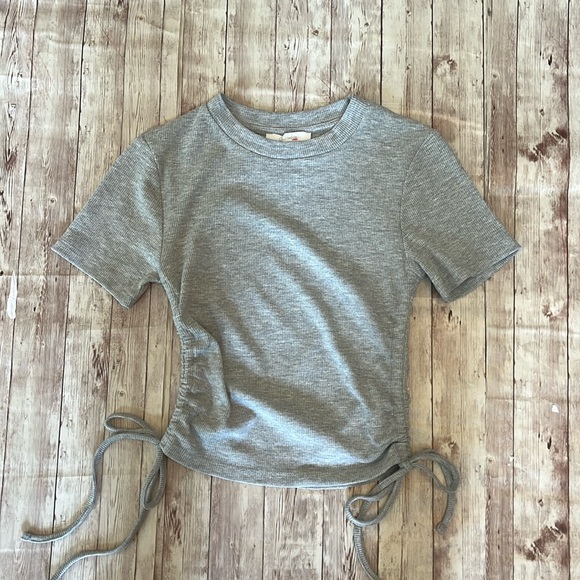 Gray Ribbed GB Fashion London Shirt - Picture 1 of 4